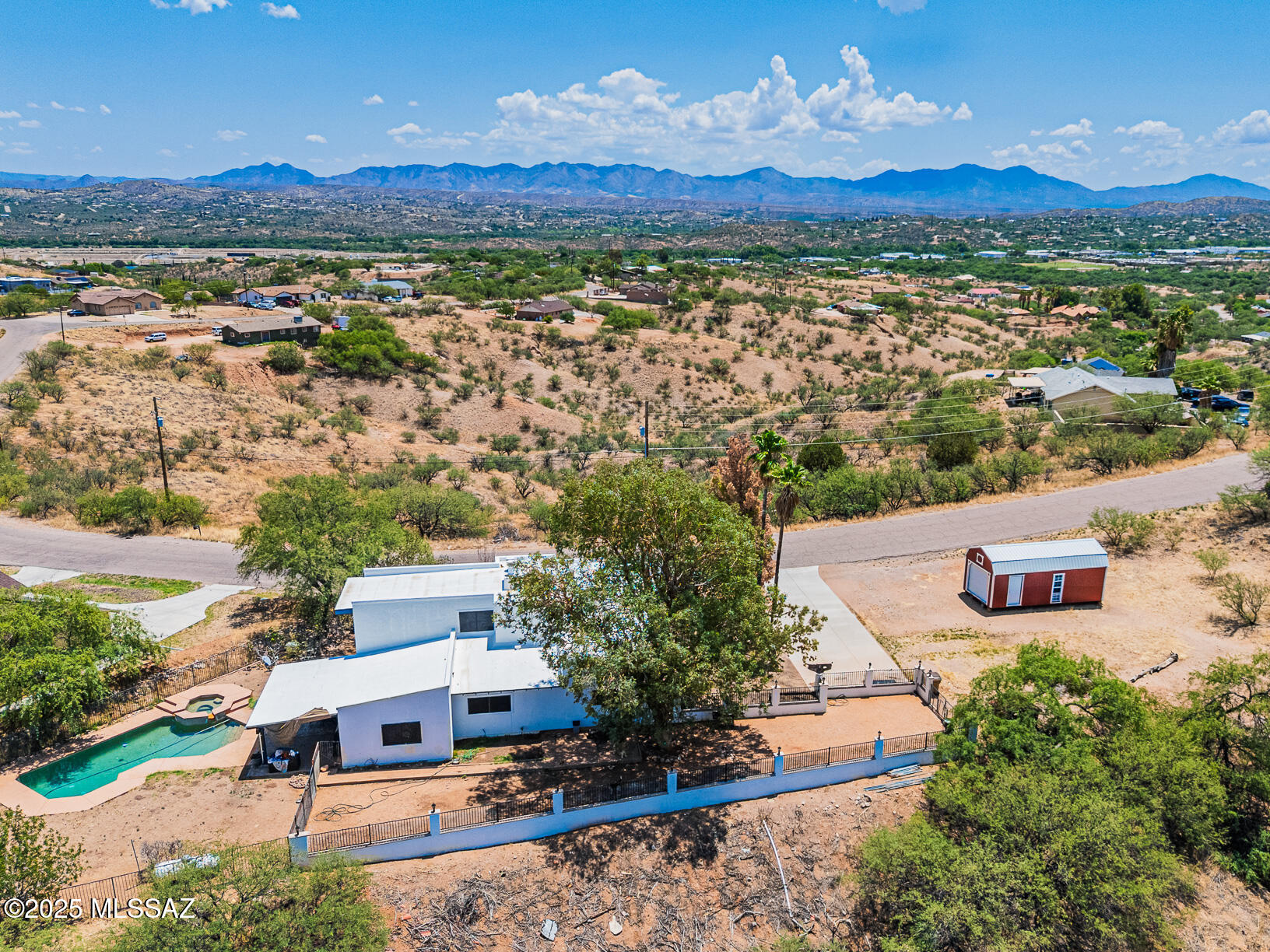960 Via Puebla Rio Rico, AZ 85648 - Photo 48 of 48 006 - 960 Via Puebla - Drone