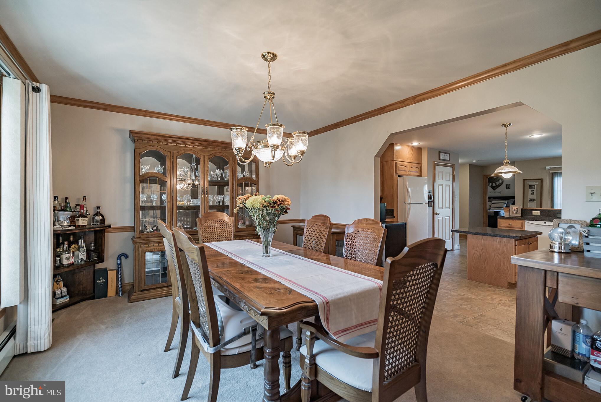 1714 Keith Drive Hellertown, PA 18055 - Photo 8 of 31 Dining room leads right into the kitchen