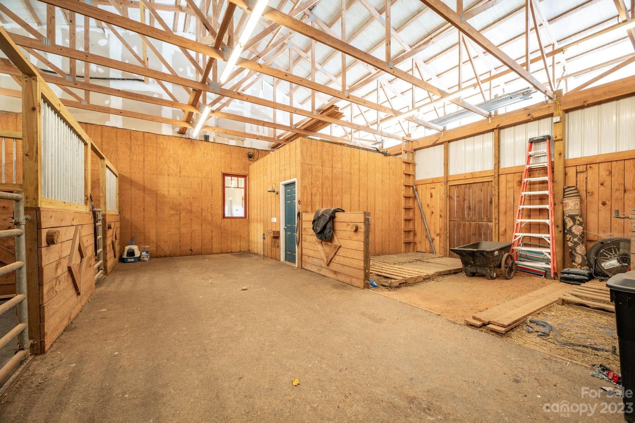 340 Foster Road Cleveland, NC 27013 - Photo 32 of 44 a view of a room with gym equipment