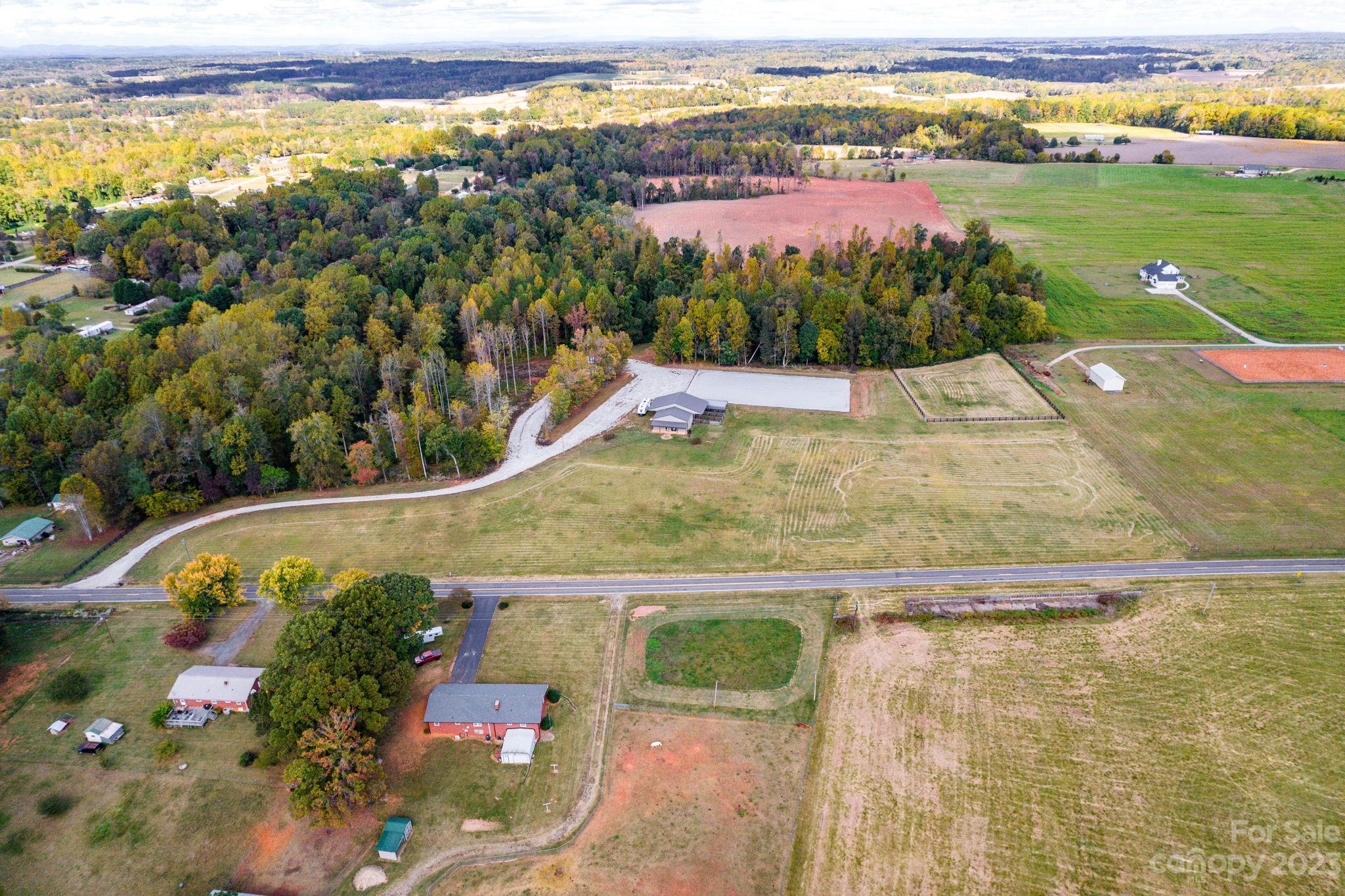 340 Foster Road Cleveland, NC 27013 - Photo 38 of 44 a view of a city and an ocean view