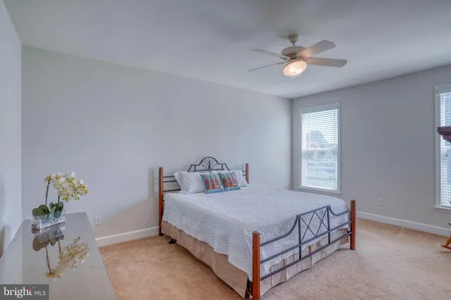 a workspace with furniture and a window