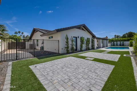 a view of city and mountain