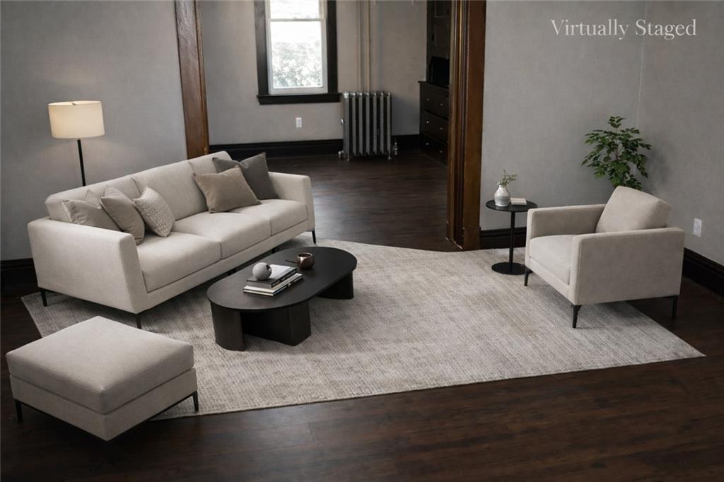 624 Kier Road Salina, PA 15680 - Photo 2 of 19 a living room with furniture and a potted plant on table