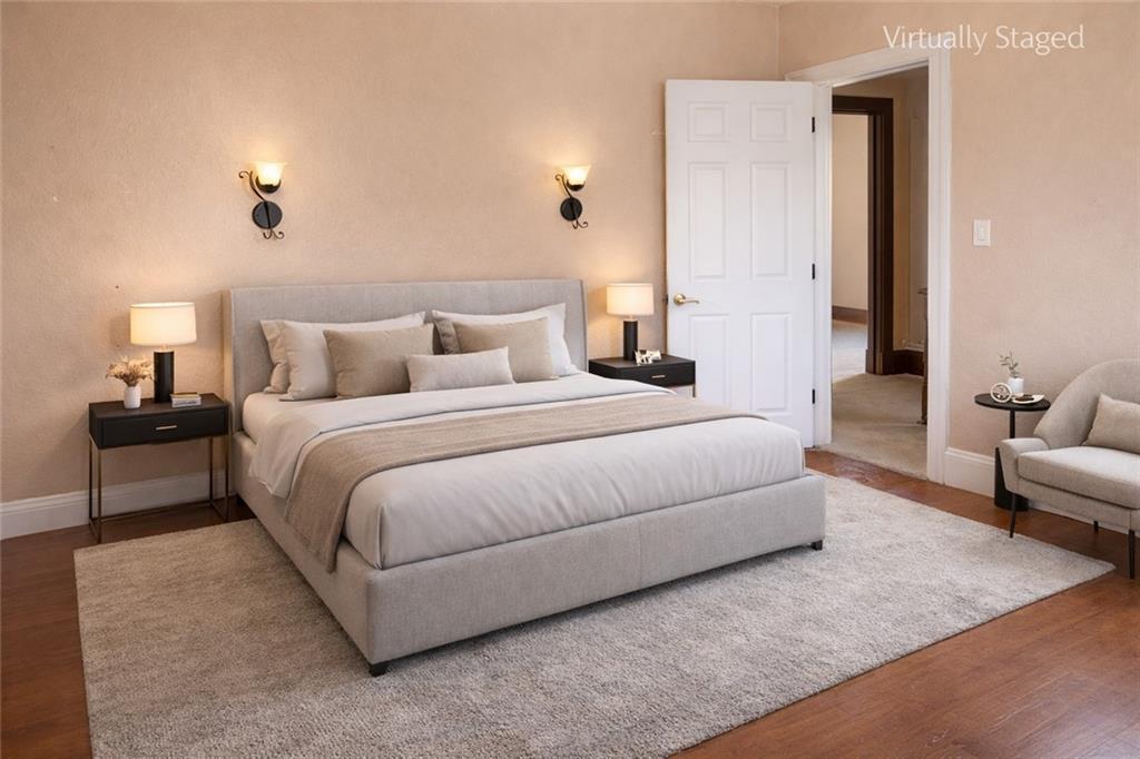 624 Kier Road Salina, PA 15680 - Photo 3 of 19 a large bedroom with a bed and a couch