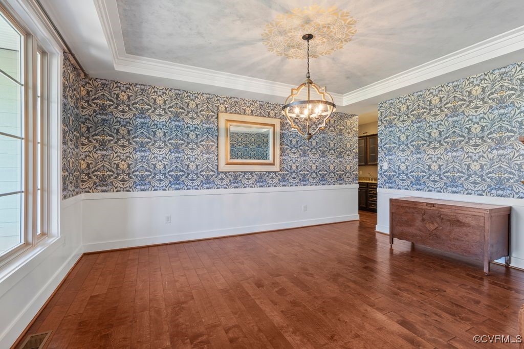 14106 Old Fort Drive Midlothian, VA 23113 - Photo 21 of 47 a view of a livingroom with wooden floor and a ceiling fan