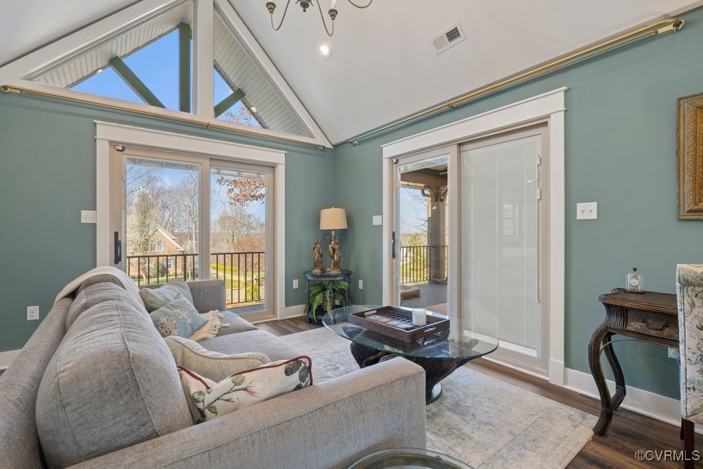14106 Old Fort Drive Midlothian, VA 23113 - Photo 31 of 47 a living room with furniture and a large window
