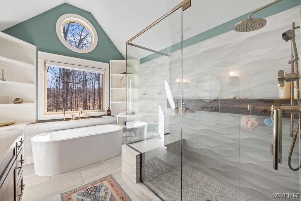 14106 Old Fort Drive Midlothian, VA 23113 - Photo 35 of 47 a bathroom with a bathtub and a shower