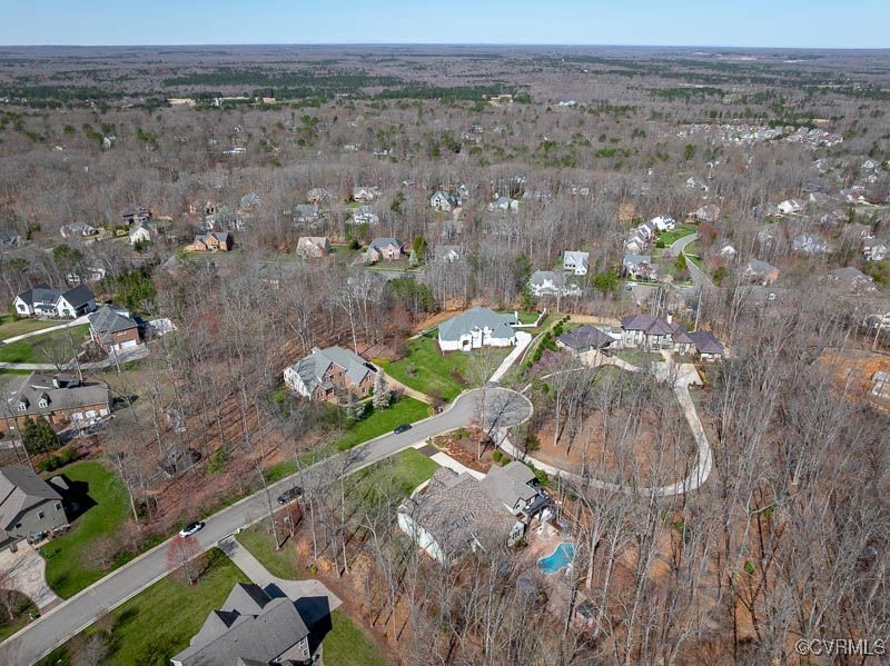 14106 Old Fort Drive Midlothian, VA 23113 - Photo 47 of 47 an aerial view of a house with a yard