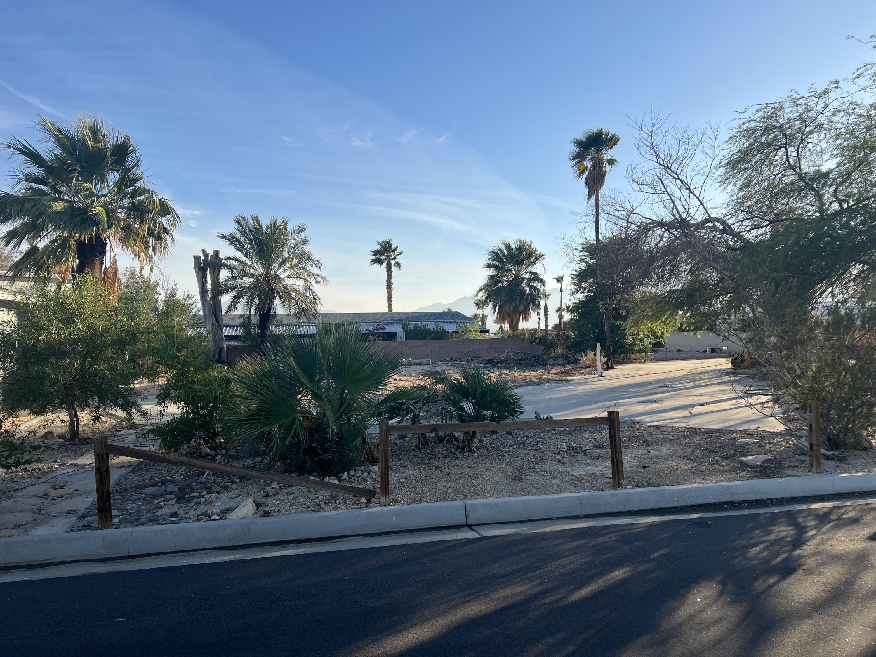 69240 Parkside Drive Desert Hot Springs, CA 92241 - Photo 3 of 4 a view of a park with plants and palm trees