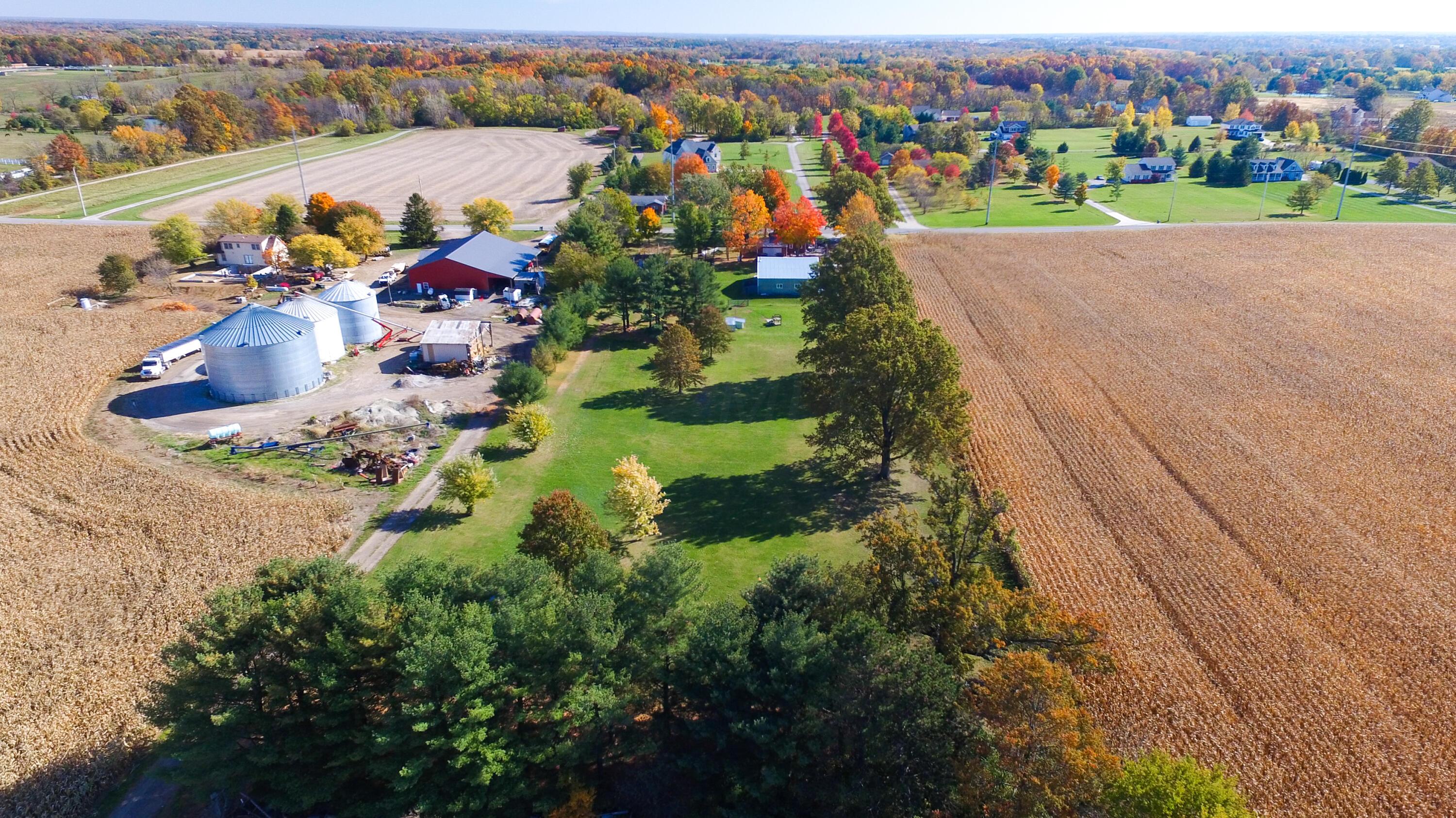 2321 Troy Road Delaware, OH 43015 - Photo 47 of 58 Aerial View from back