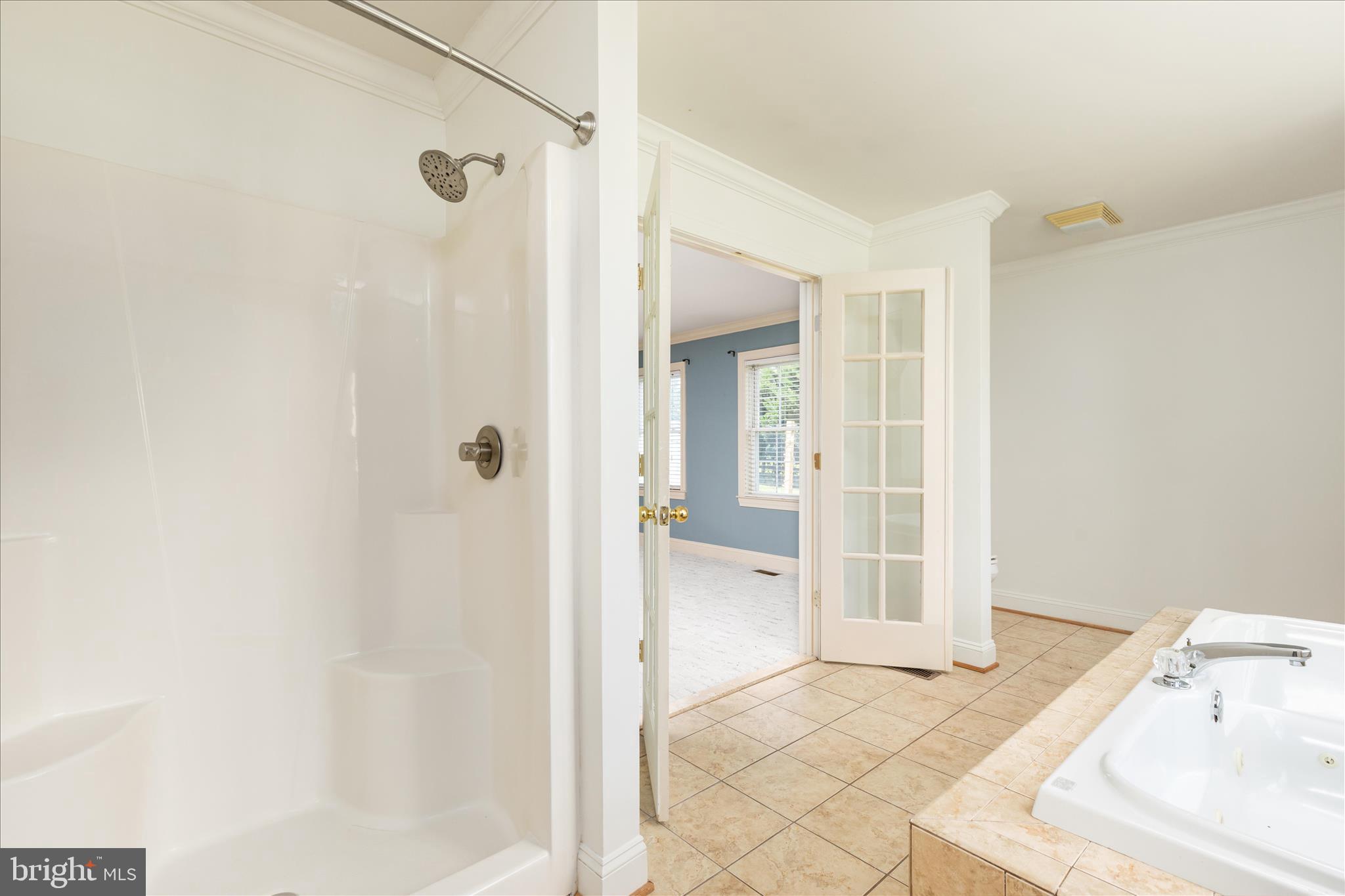 1200 Salem Church Road Stephens City, VA 22655 - Photo 37 of 69 a bathroom with a sink and shower