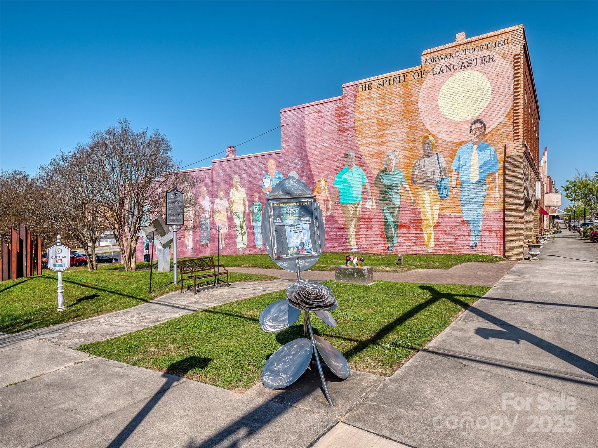 300 Elm Street Lancaster, SC 29720 - Photo 42 of 43 a view of a building with a yard