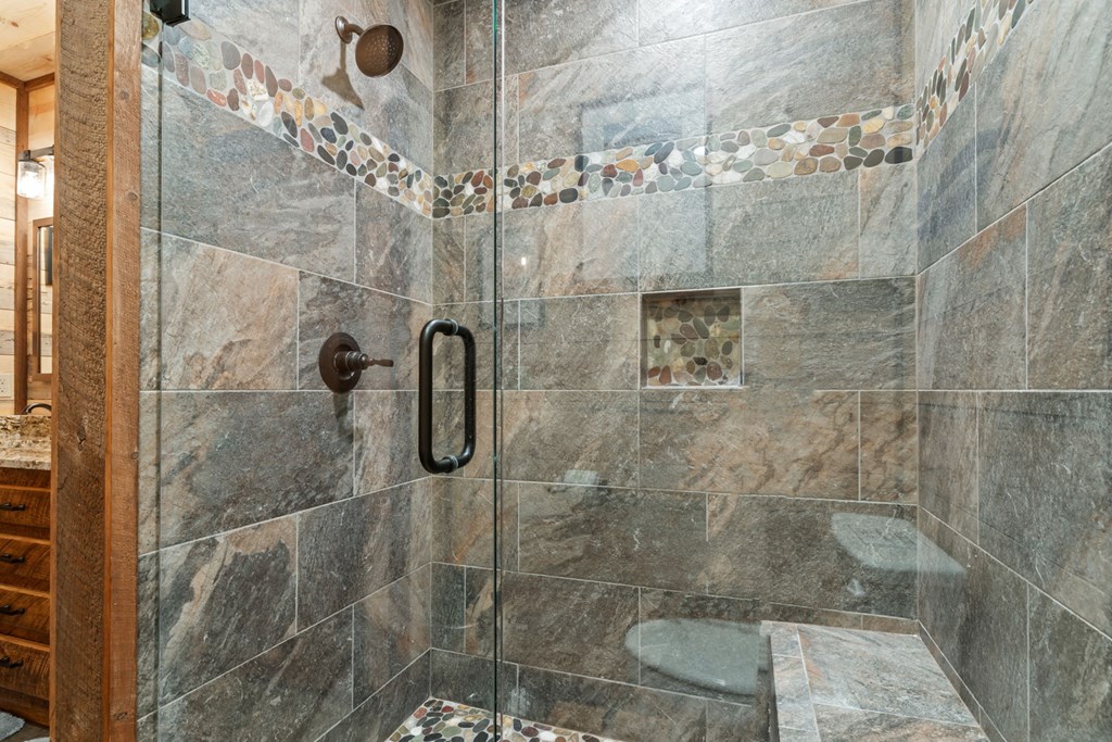 15 Bootleg Mountain Road Morganton, GA 30560 - Photo 46 of 67 a bathroom with a shower