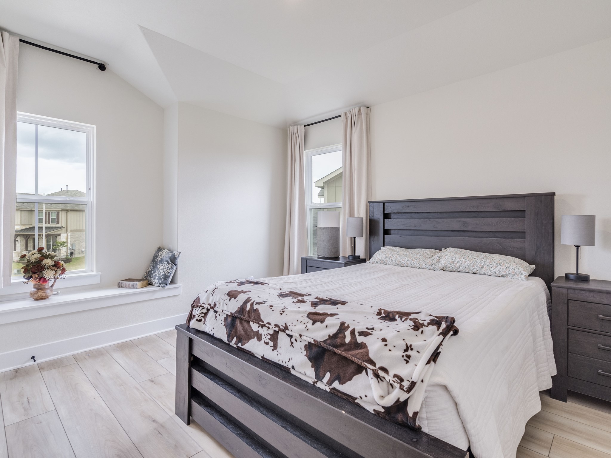 297 Tree Nut Loop Buda, TX 78610 - Photo 17 of 25 There are total of 3 bedrooms upstairs - this one has a window seat!!