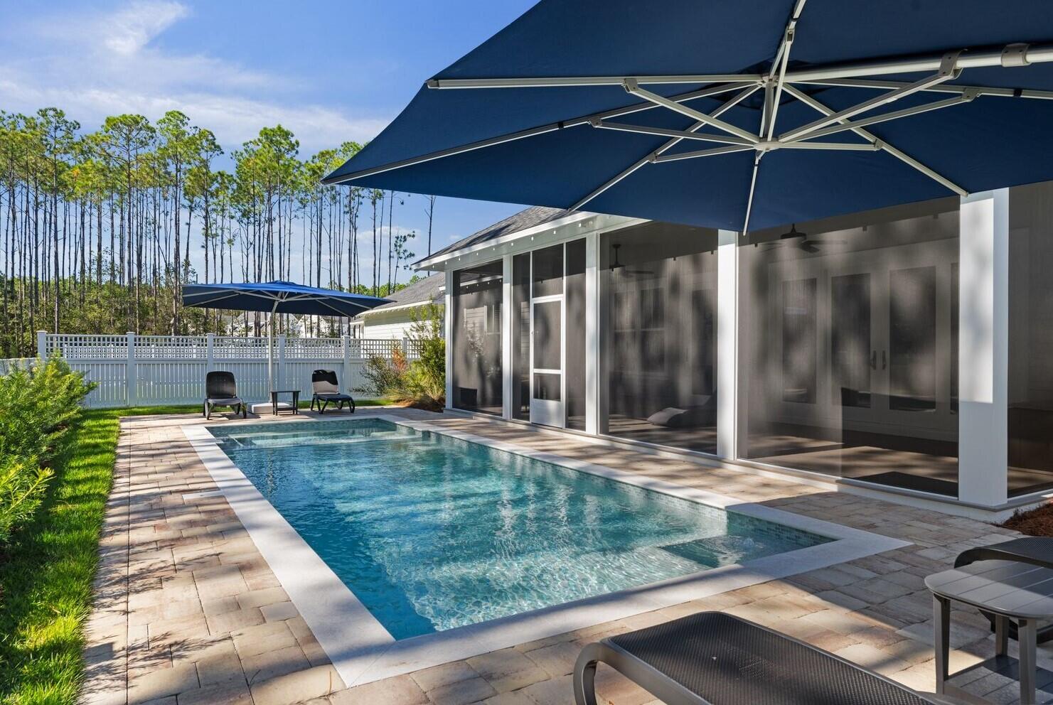 117 Rosecourt St Inlet Beach Inlet Beach, FL 32461 - Photo 6 of 62 a view of a backyard with a patio