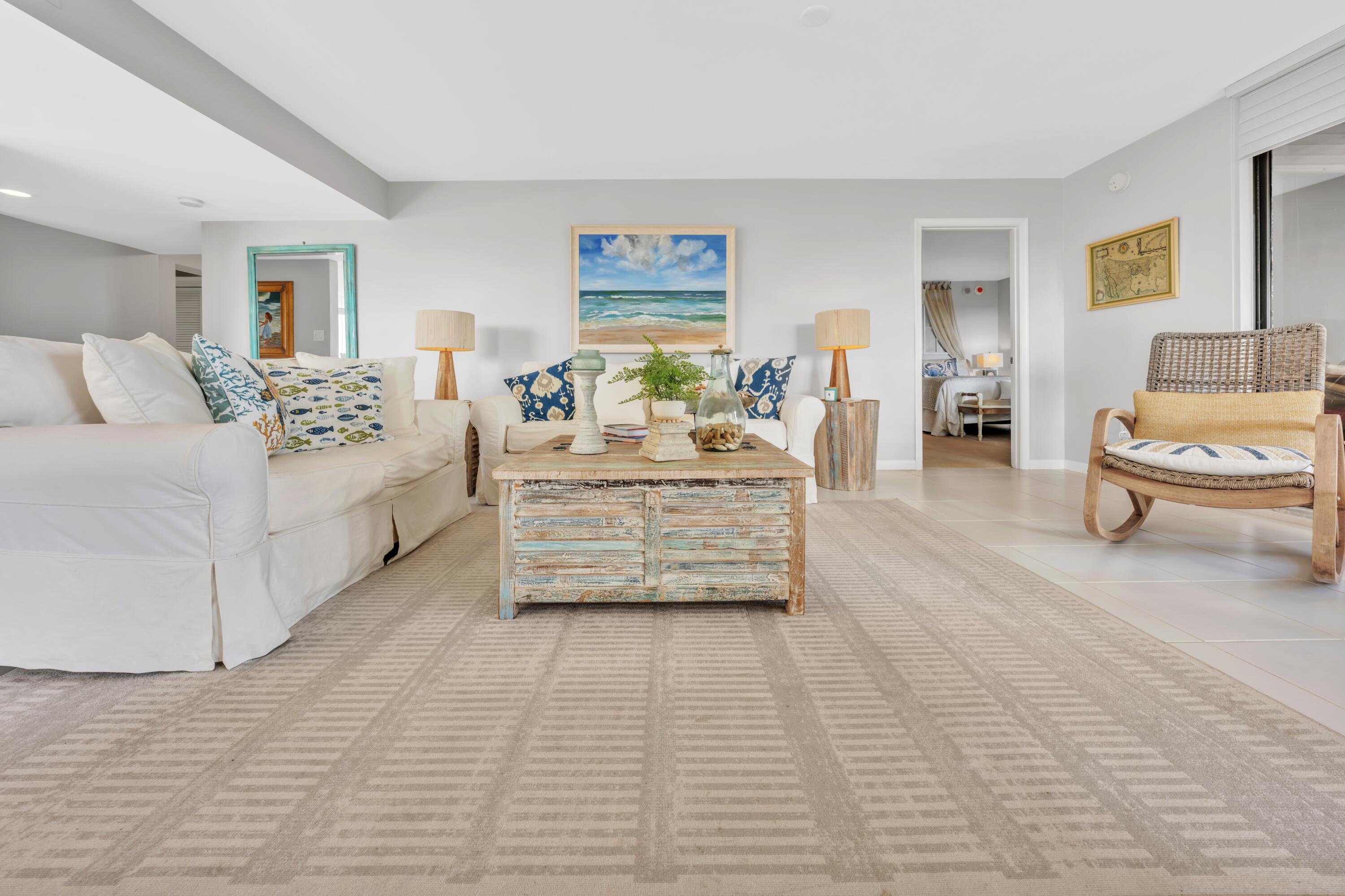 5380 North Ocean Drive, Unit 4A Singer Island, FL 33404 - Photo 13 of 75 Living Room 4A