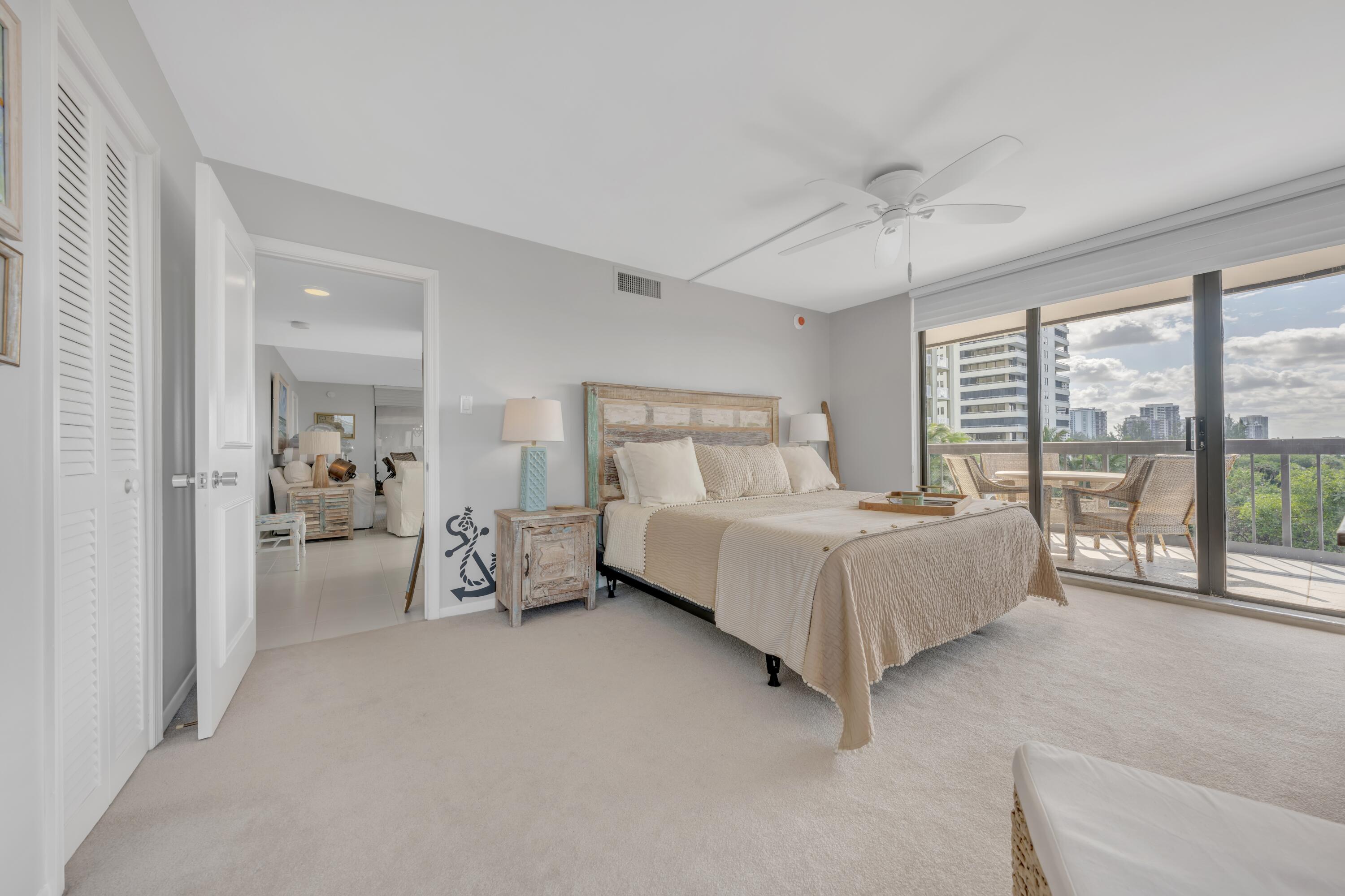 5380 North Ocean Drive, Unit 4A Singer Island, FL 33404 - Photo 27 of 75 4A Master with a view