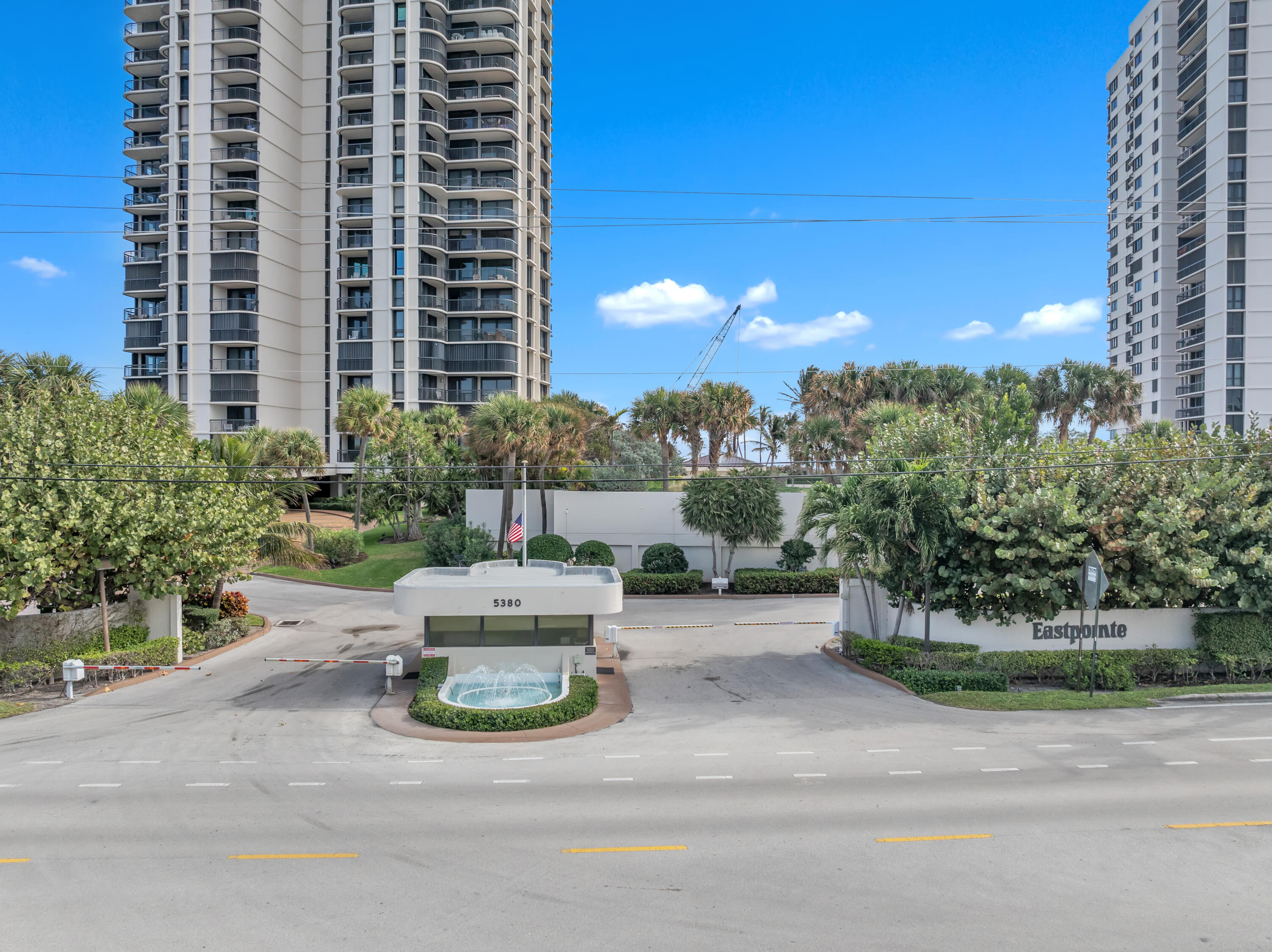 5380 North Ocean Drive, Unit 4A Singer Island, FL 33404 - Photo 3 of 75 5380 Community Entry with Guarded gate