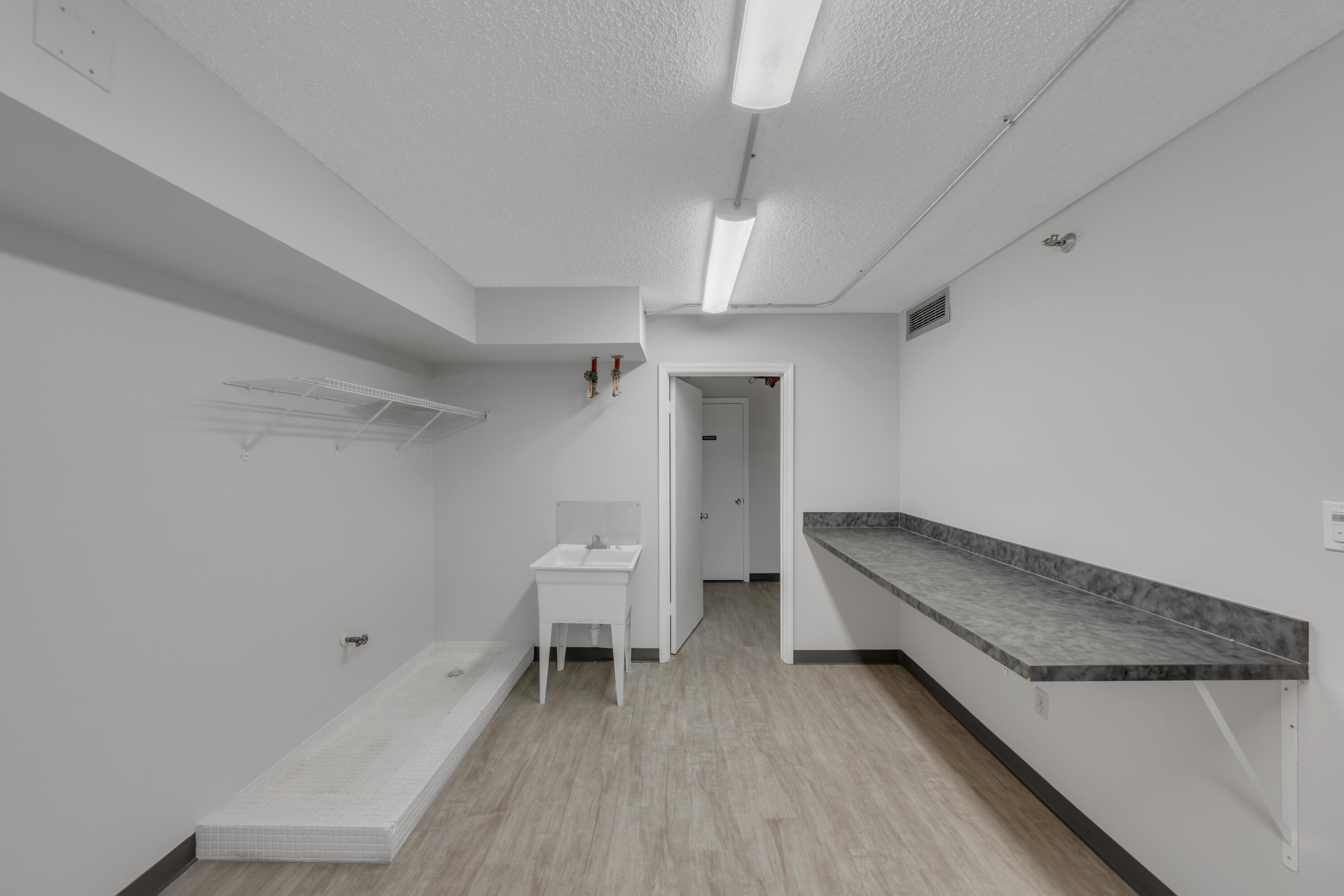 5380 North Ocean Drive, Unit 4A Singer Island, FL 33404 - Photo 56 of 75 Laundry room with sink and pet cleaning