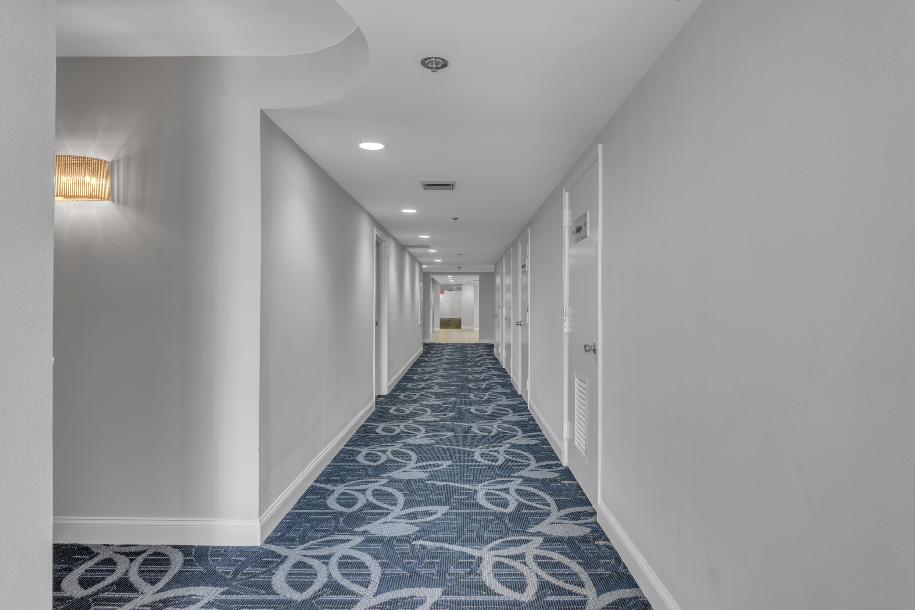 5380 North Ocean Drive, Unit 4A Singer Island, FL 33404 - Photo 58 of 75 4A hallway to Elevator