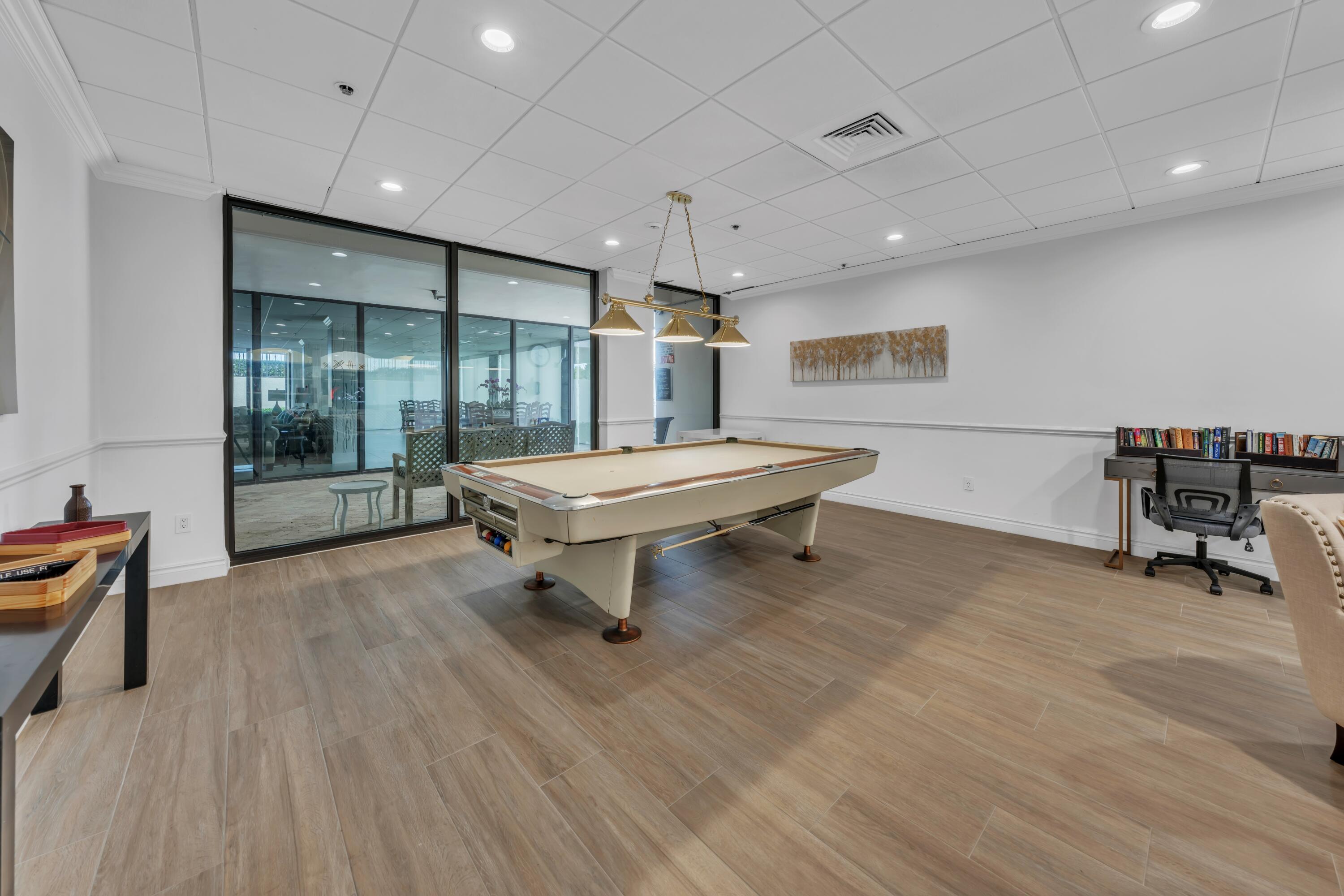 5380 North Ocean Drive, Unit 4A Singer Island, FL 33404 - Photo 63 of 75 Billards and Library