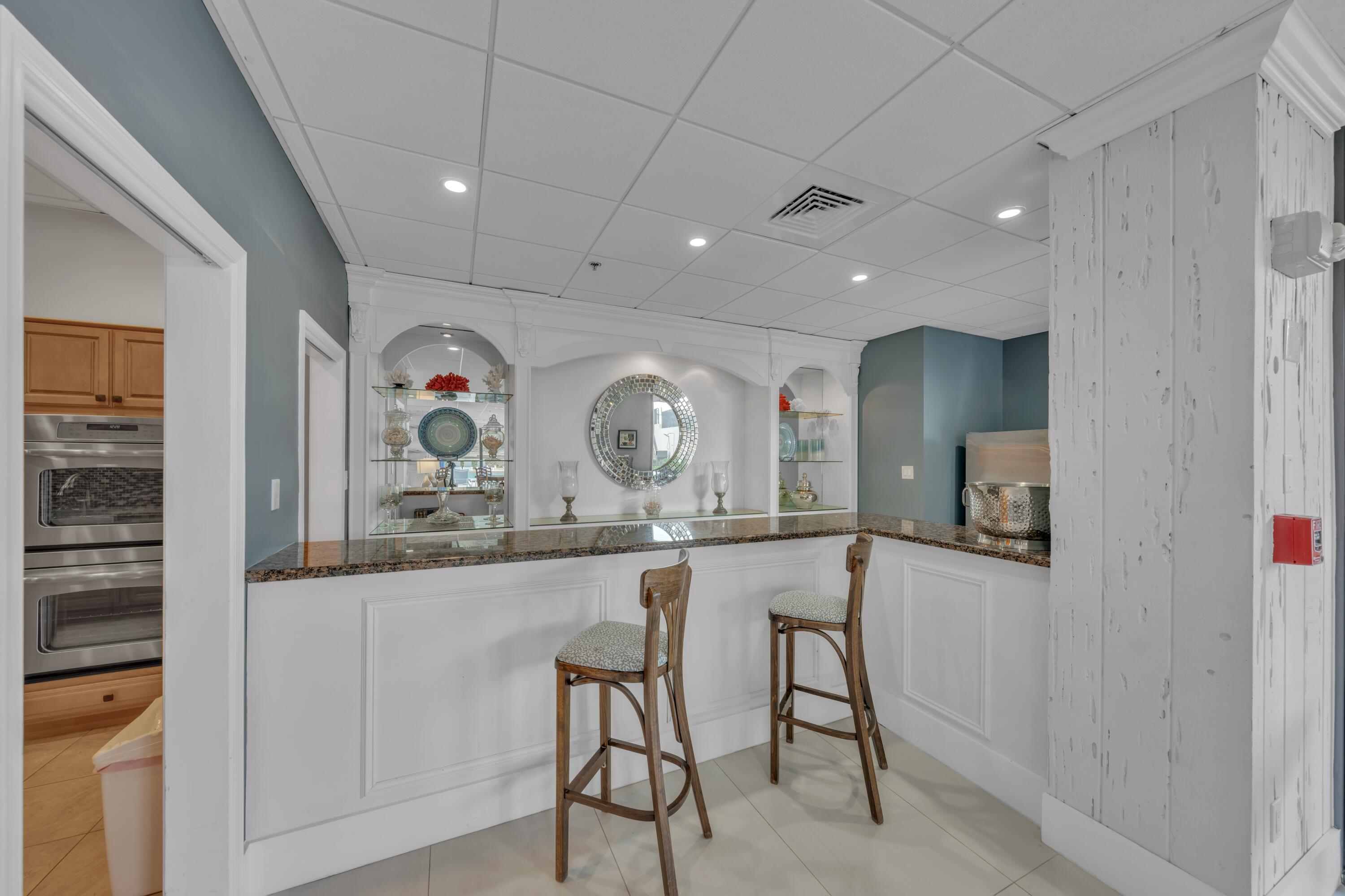 5380 North Ocean Drive, Unit 4A Singer Island, FL 33404 - Photo 65 of 75 Clubhouse kitchen