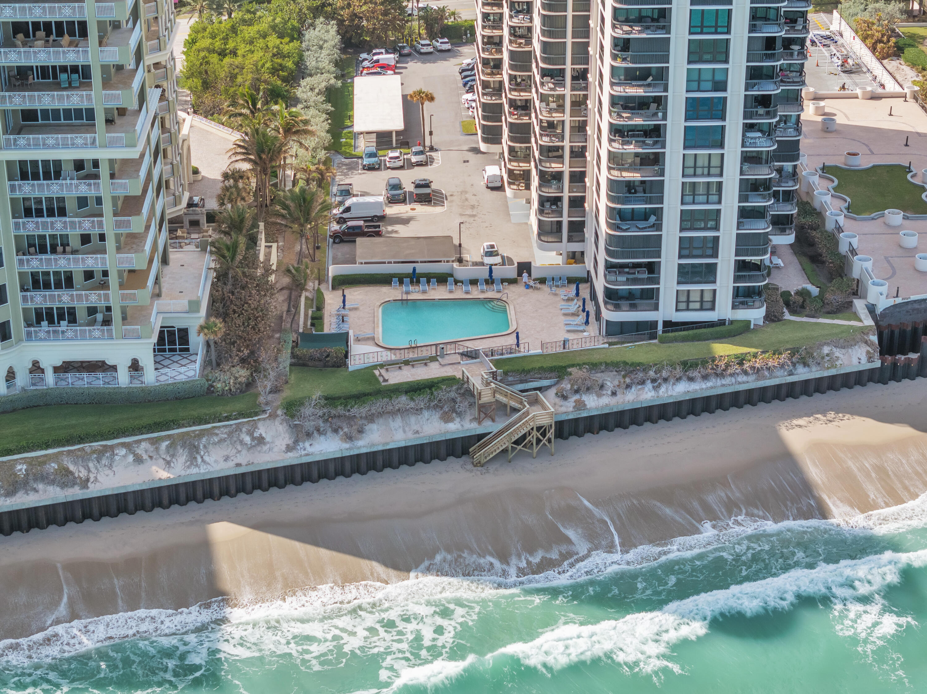 5380 North Ocean Drive, Unit 4A Singer Island, FL 33404 - Photo 68 of 75 5380 Ocean Pool view