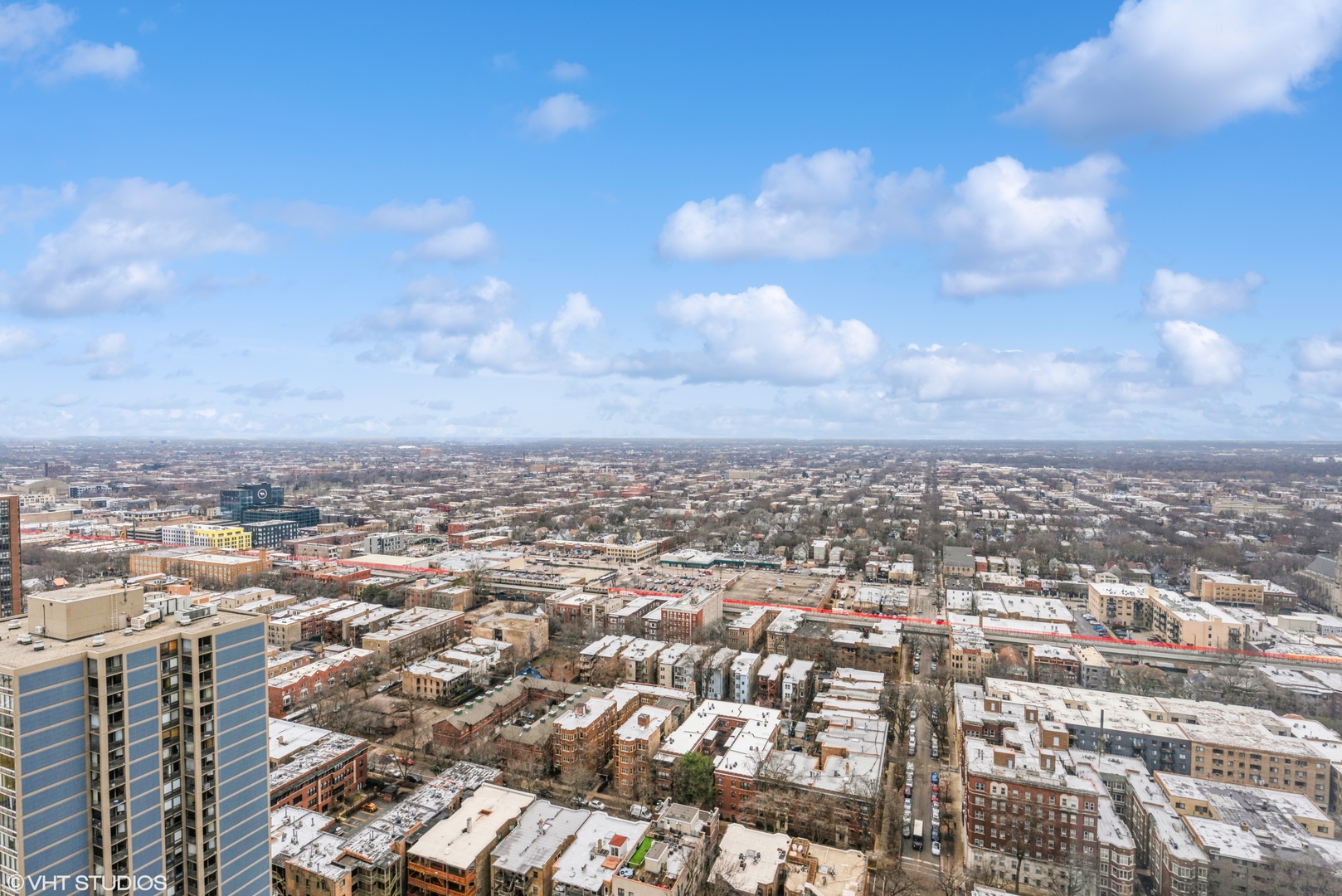 5415 North Sheridan Road, Unit 3814 Chicago, IL 60640 - Photo 3 of 25 an aerial view of multiple house