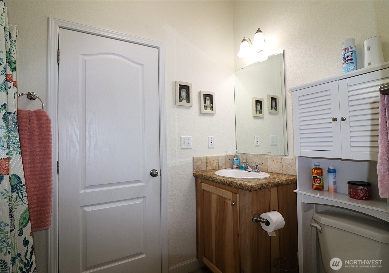 1111 Archwood Drive Southwest, Unit 285 Olympia, WA 98502 - Photo 14 of 17 a bathroom with sink and mirror
