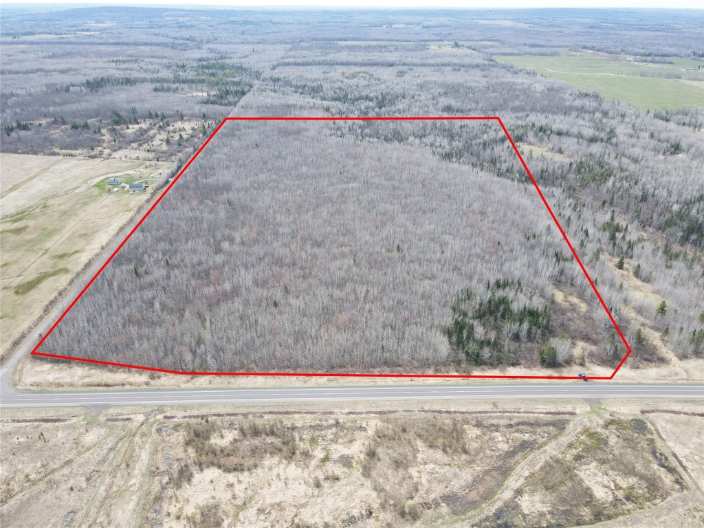 Aerial with approximate lot lines