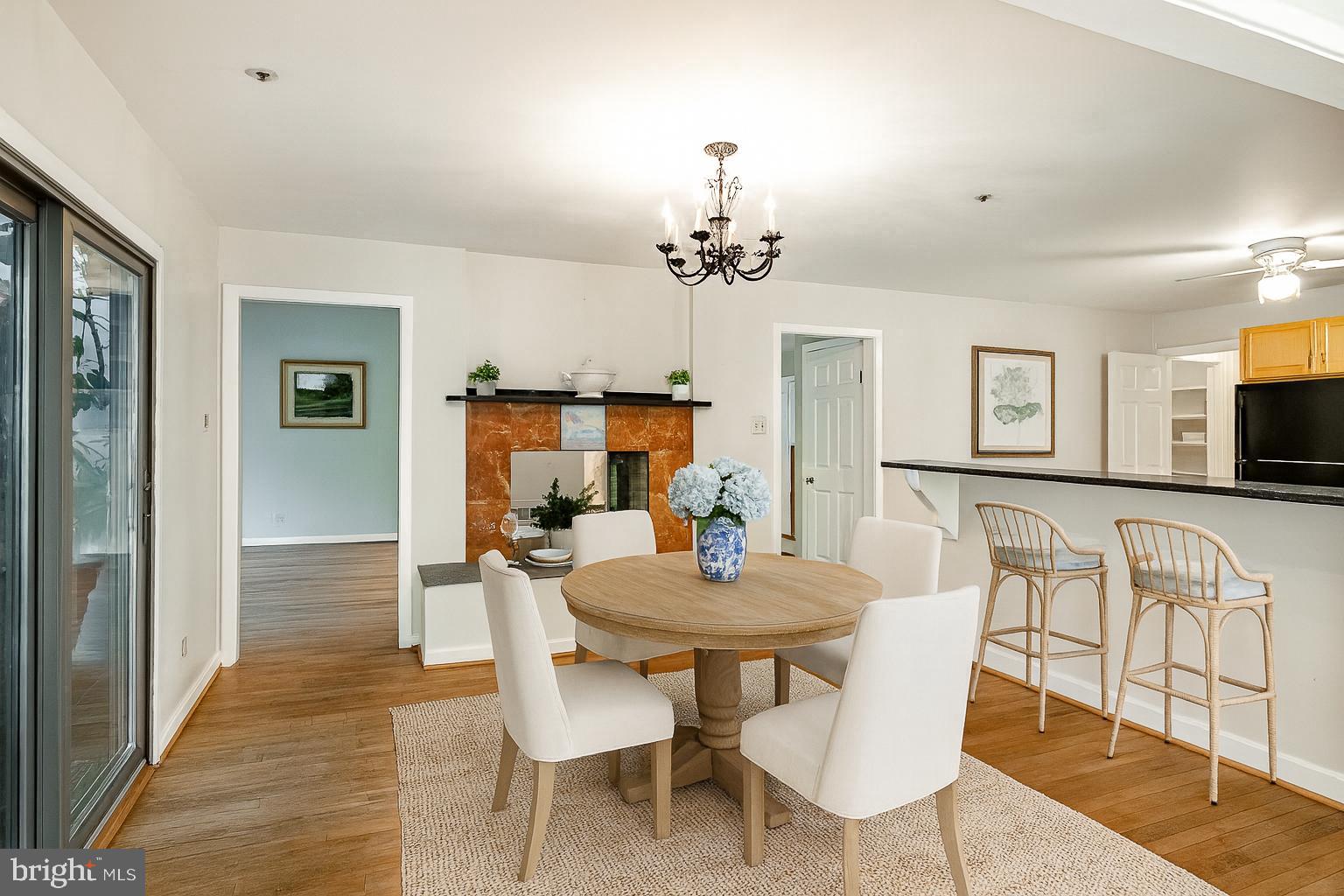 1201 King Road West Chester, PA 19380 - Photo 17 of 83 Kitchen Dining Area - Virtually Staged