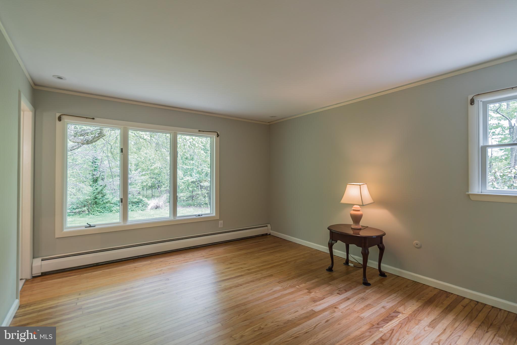 6249 Stump Road Pipersville, PA 18947 - Photo 14 of 31 Master bedroom with lovely sylvan view