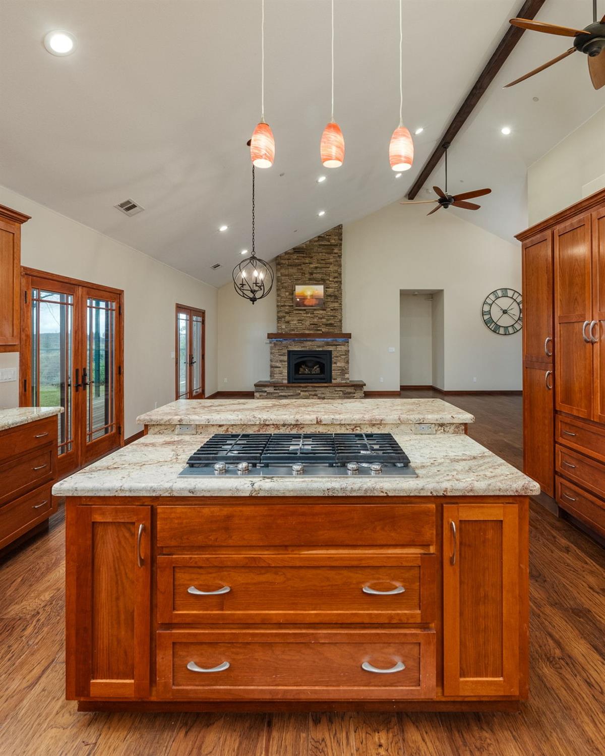 9080 El Dorado Trail Mountain Ranch, CA 95246 - Photo 20 of 44 a view of kitchen counter top space with wooden floor