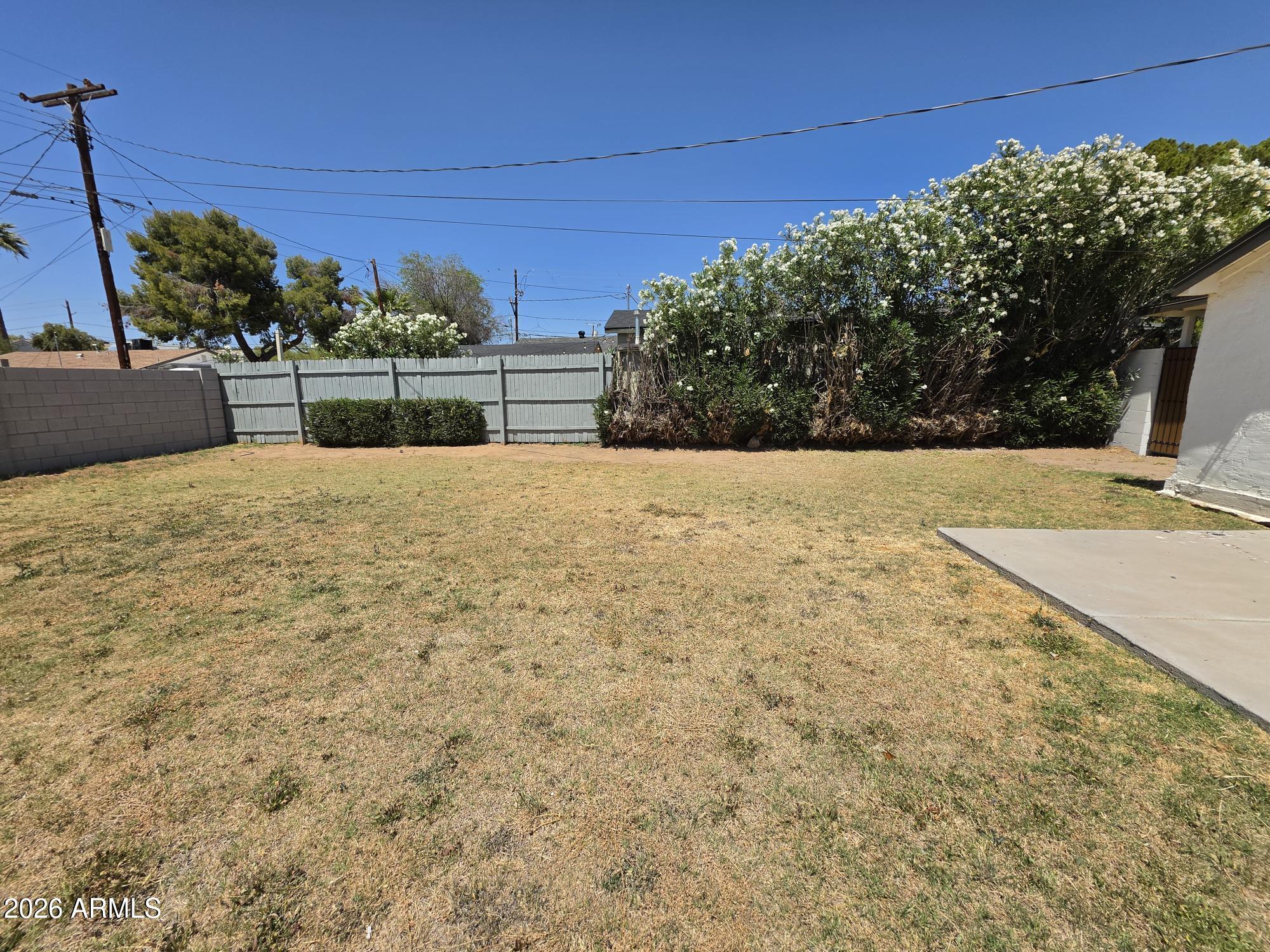 4642 North 10th Street Phoenix, AZ 85014 - Photo 18 of 25 Backyard facing North