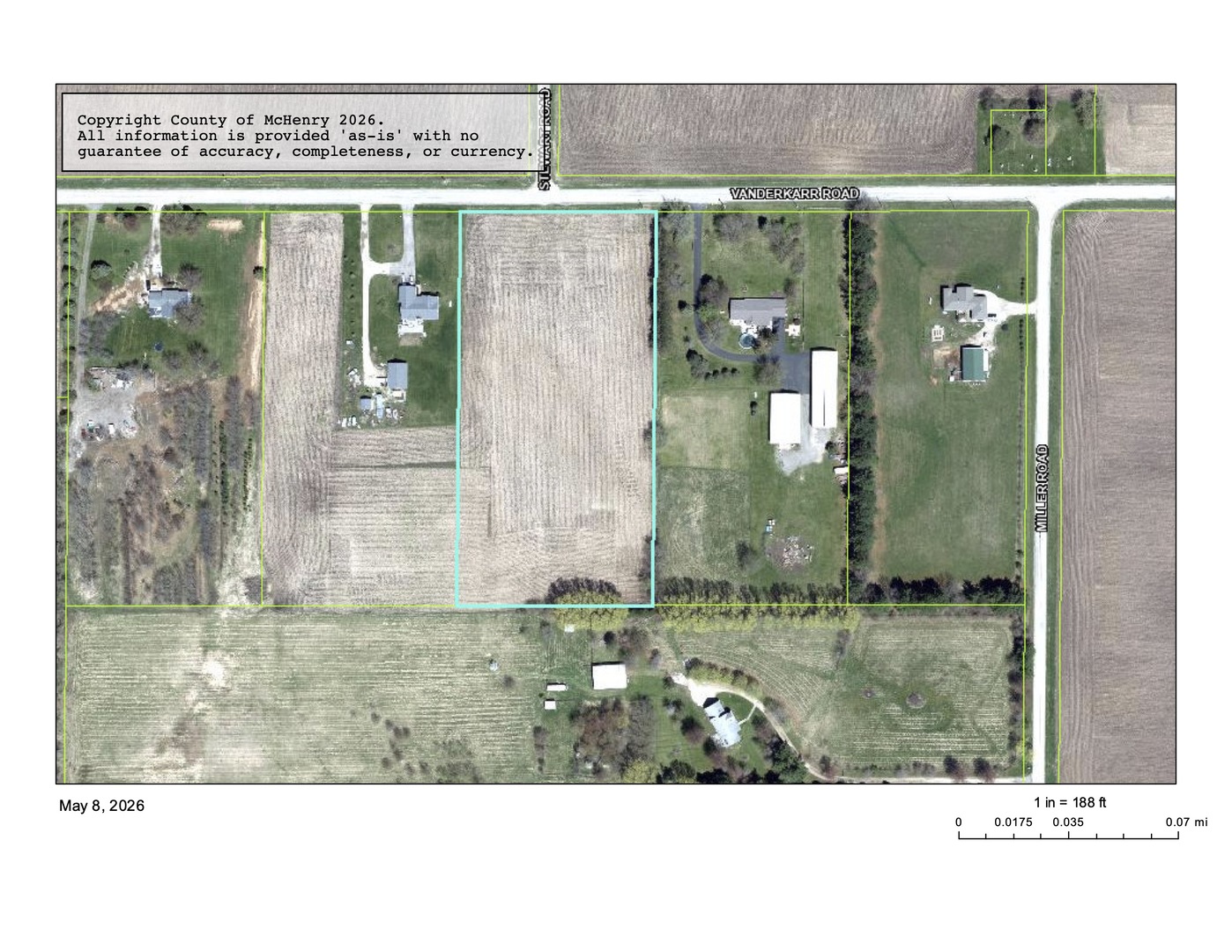 0 Vanderkarr Road Hebron, IL 60034 - Photo 1 of 5 Gallery Image 1