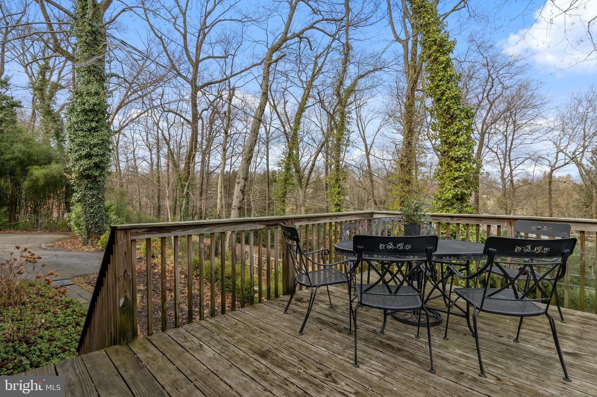 413 Conestoga Road Wayne, PA 19087 - Photo 15 of 38 Deck Accessed from French Doors in Kitchen