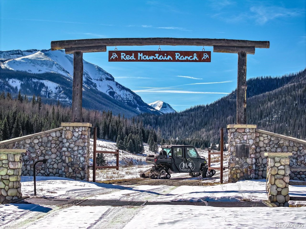 2418 Forest Road Creede, CO 81130 - Photo 22 of 50 a view of a park with iron fence