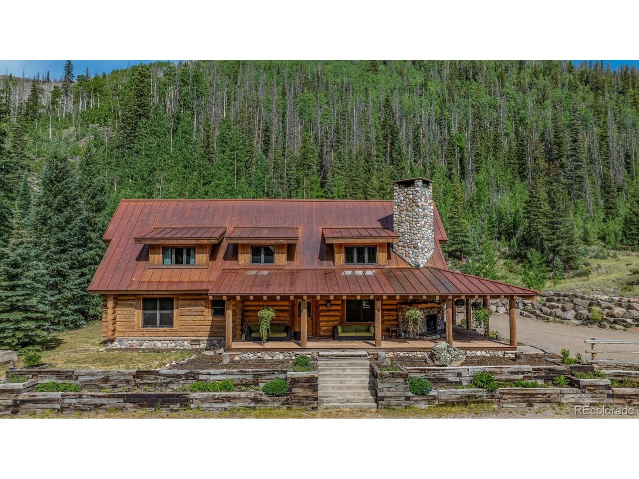 2418 Forest Road Creede, CO 81130 - Photo 27 of 50 a aerial view of a house