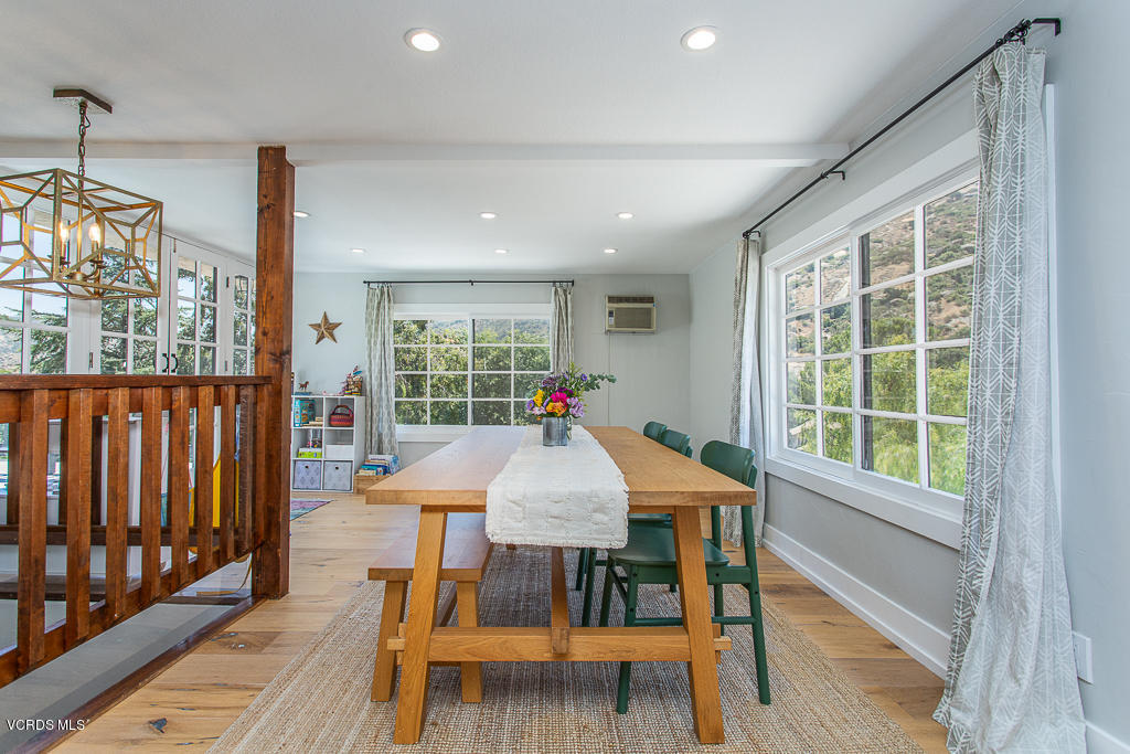 993 Katherine Road Simi Valley, CA 93063 - Photo 11 of 44 a dining room with furniture window and wooden floor