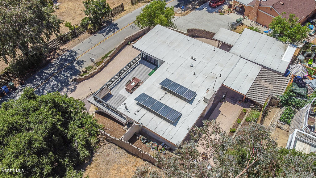 993 Katherine Road Simi Valley, CA 93063 - Photo 40 of 44 an aerial view of a house with a yard
