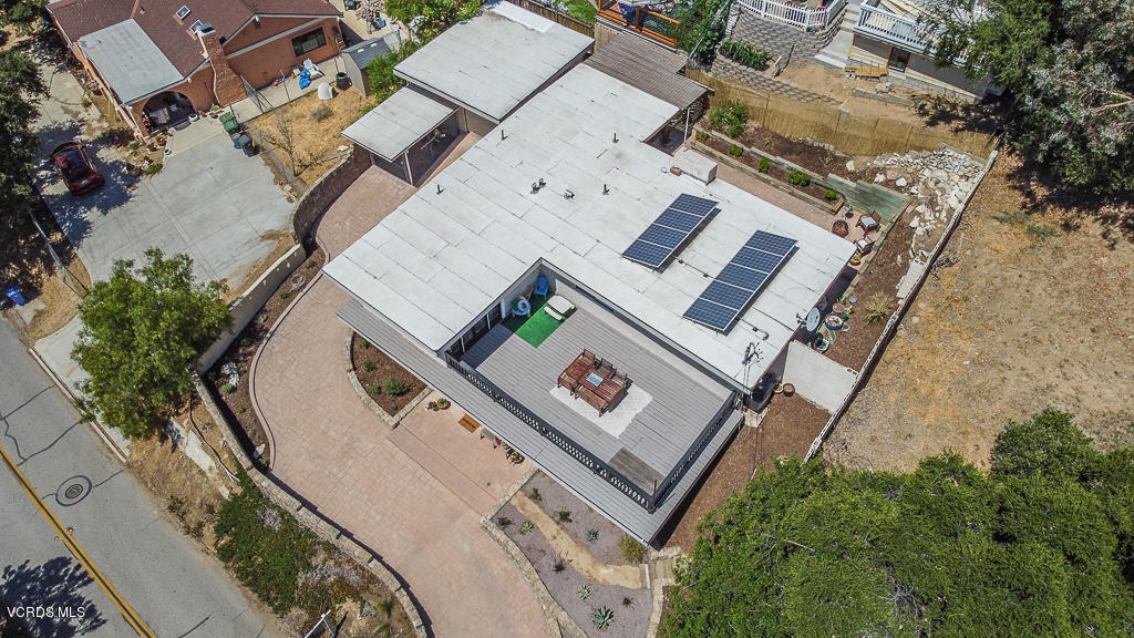 993 Katherine Road Simi Valley, CA 93063 - Photo 41 of 44 an aerial view of a house with a yard