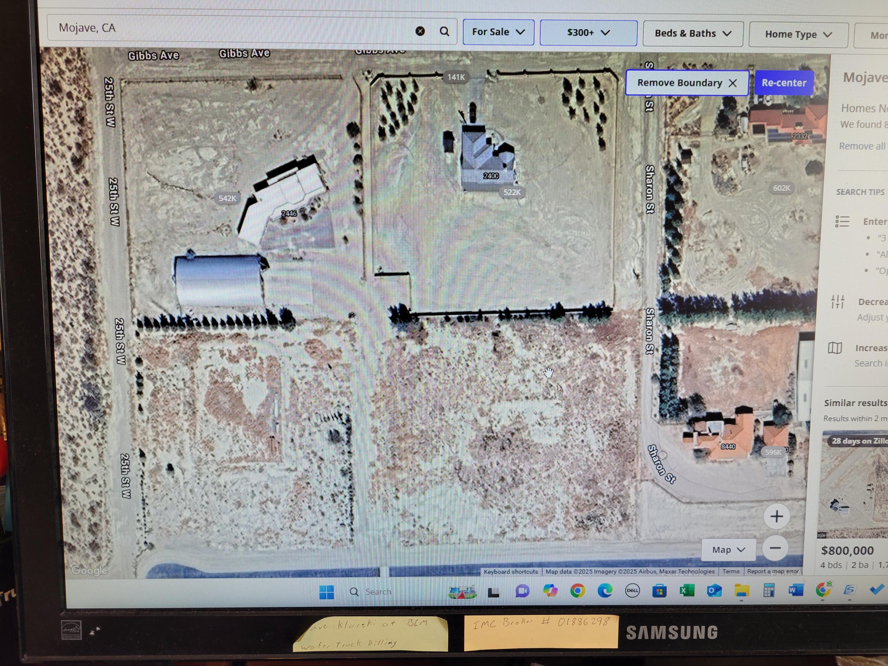 a view of a painting on the wall