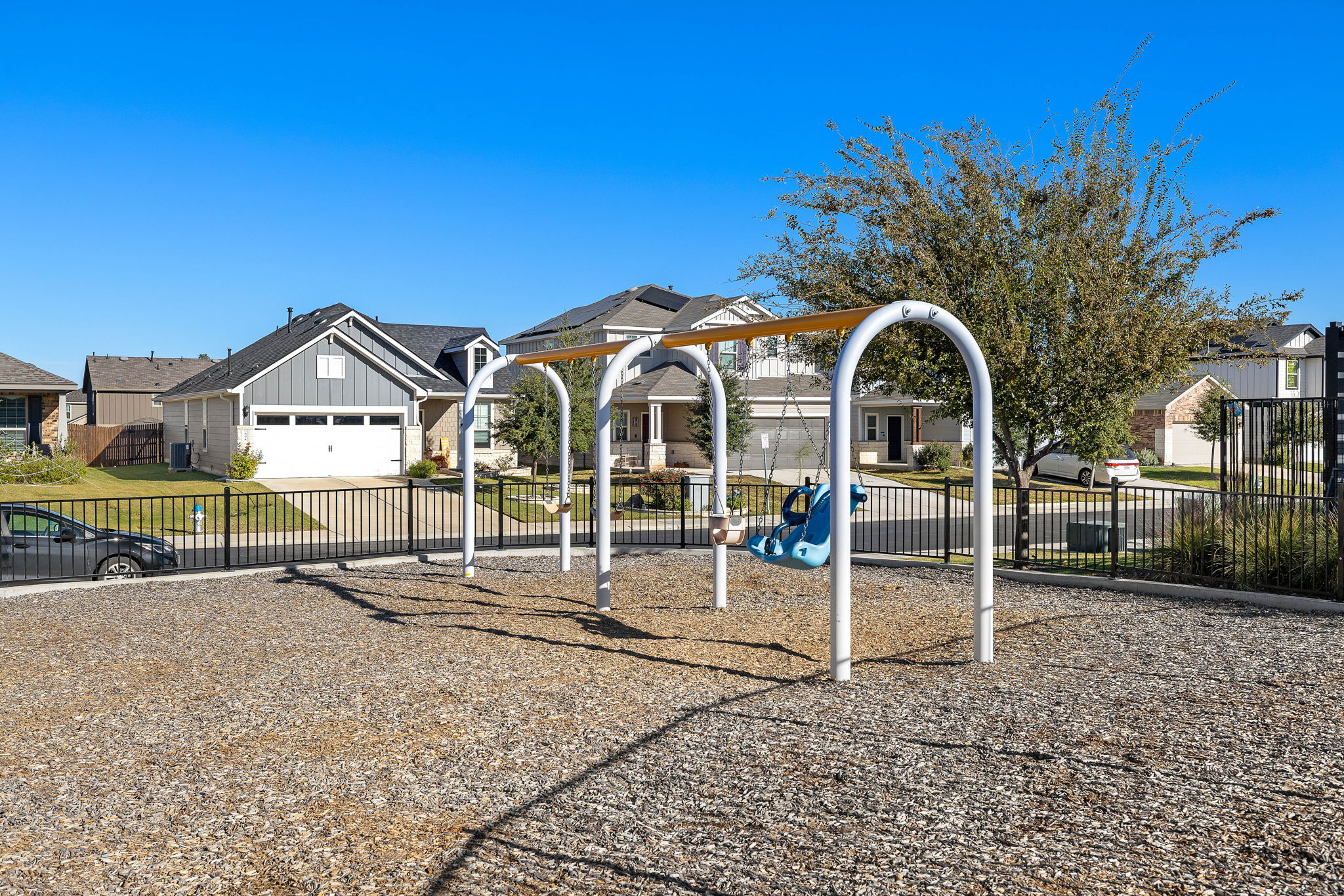 1413 Cliffbrake Way Georgetown, TX 78626 - Photo 30 of 30 a view of a house with a yard