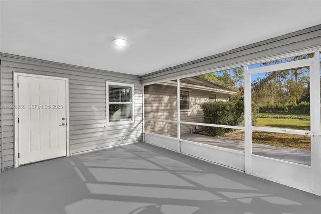 a view of outdoor space with a garden