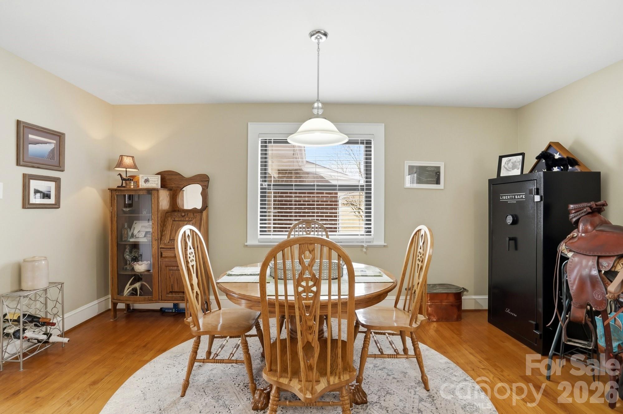 7511 Old Mocksville Road Salisbury, NC 28144 - Photo 15 of 48 a view of a dining room with furniture window and outside view