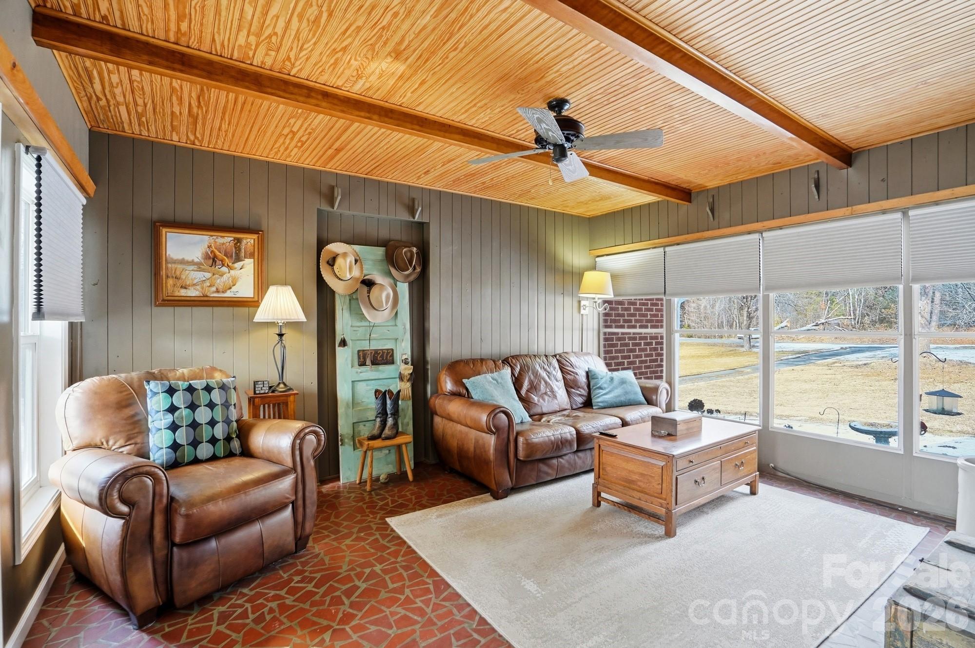 7511 Old Mocksville Road Salisbury, NC 28144 - Photo 20 of 48 a living room with furniture and a large window