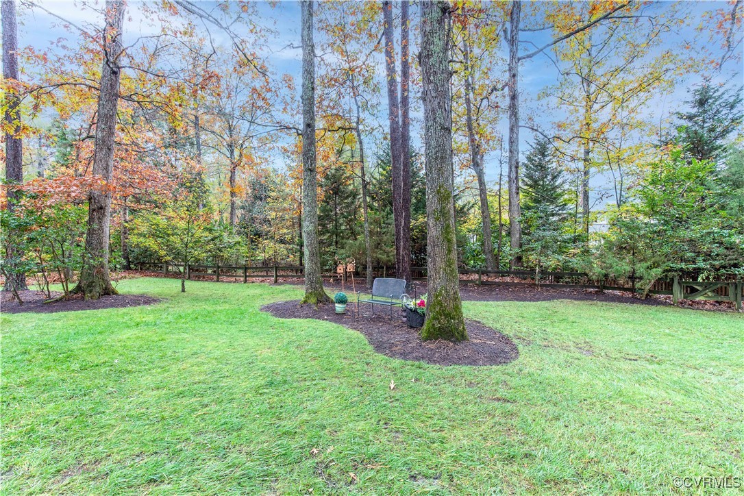 14161 Grangewood Road Midlothian, VA 23113 - Photo 40 of 44 a view of a backyard with green space