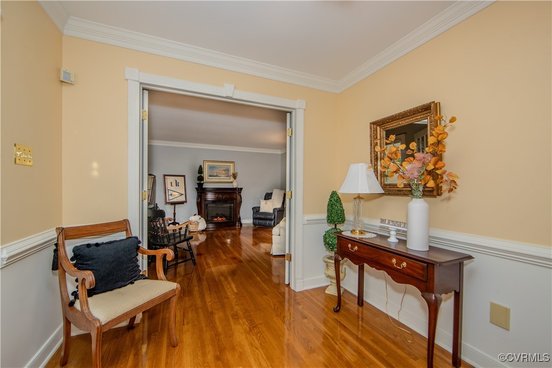 14161 Grangewood Road Midlothian, VA 23113 - Photo 6 of 44 a living room with furniture and wooden floor