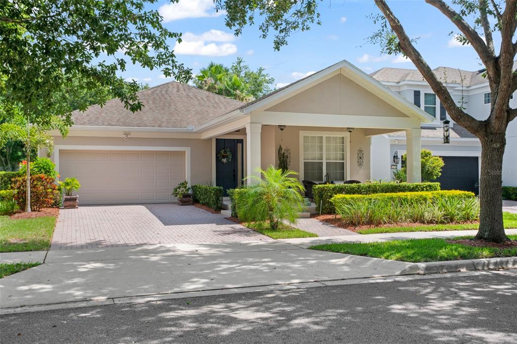 Front of the home and Porch