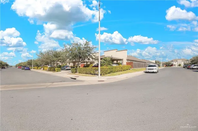 a view of a house with a pathway
